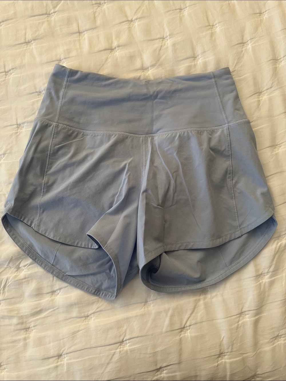 lululemon athletica Soft Periwinkle High-Rise Athletic Shorts
